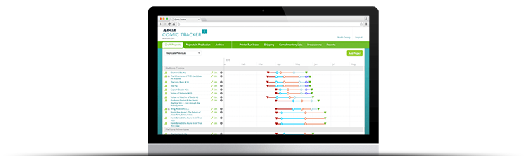 comic tracker monitor